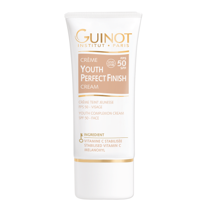 GUINOT Youth Perfect Finish Cream – Jauninamasis veido kremas su spalva SPF50, 30 ml