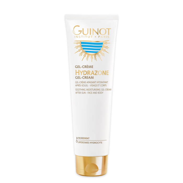 GUINOT Hydrazone Gel - Cream After Sun Face and Body Raminamasis drėkinamasis gelis-kremas po saulės veidui ir kūnui, 150 ml