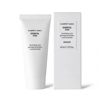 COMFORT ZONE ESSENTIAL švytėjimą atstatantis veido šveitiklis, 60 ml